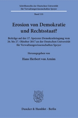 Erosion von Demokratie und Rechtsstaat? - 