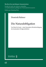 Die Naturalobligation - Dominik Balmer