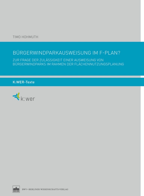 B&uuml;rgerwindparkausweisung im F-Plan? - Timo Hohmuth