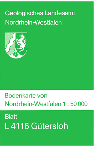 Bodenkarten von Nordrhein-Westfalen 1:50000 / Gütersloh