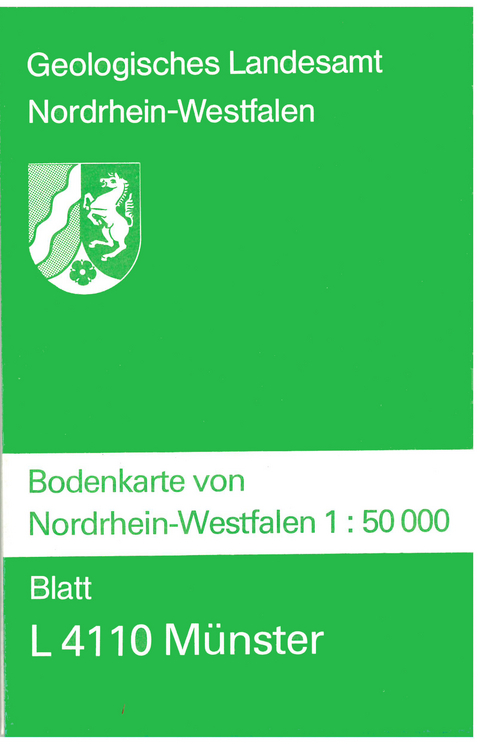Bodenkarten von Nordrhein-Westfalen 1:50000 / M&uuml;nster - Gudrun Stancu-Kristoff
