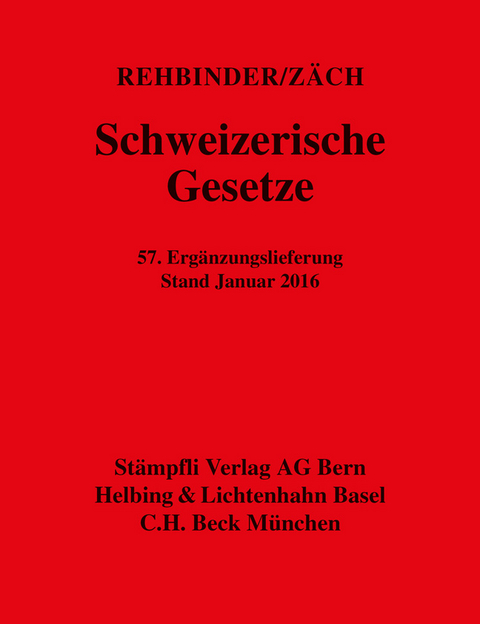 Schweizerische Gesetze - 