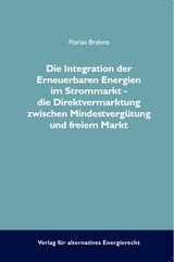 Die Integration der Erneuerbaren Energien im Strommarkt - Florian Brahms