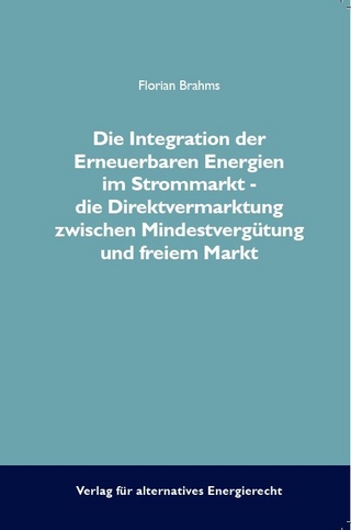 Die Integration der Erneuerbaren Energien im Strommarkt