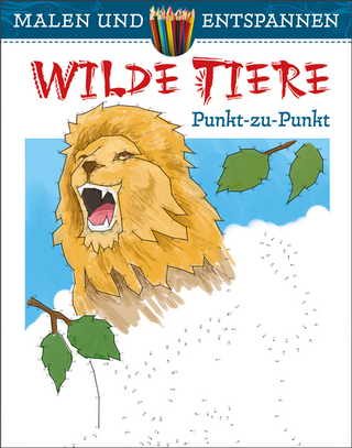 Malen und entspannen: Punkt-zu-Punkt - Wilde Tiere