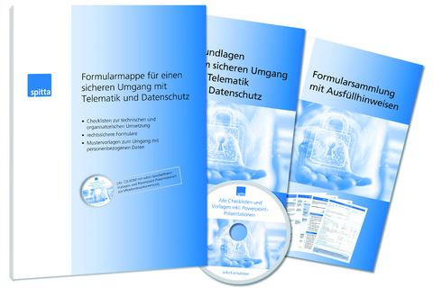 Formularmappe f&uuml;r einen sicheren Umgang mit Telematik und Datenschutz - Julia Beckmann