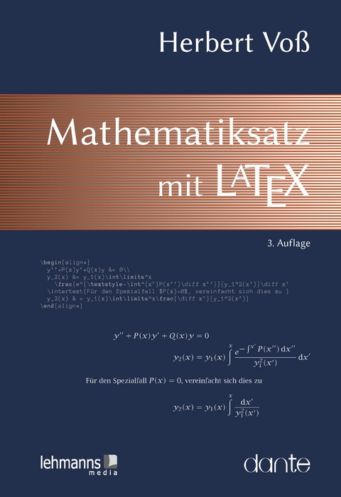 Mathematiksatz mit LaTeX - Herbert Voß