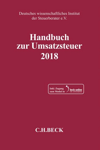 Handbuch zur Umsatzsteuer 2018