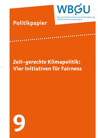 Zeit–gerechte Klimapolitik: Vier Initiativen für Fairness
