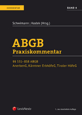 ABGB Praxiskommentar / ABGB Praxiskommentar - Band 4, 5. Auflage - Bernhard Eccher, Barbara Egglmeier-Schmolke, Wolfgang Kolmasch, Kristin Nemeth, Monika Niedermayr, Helga Sprohar-Heimlich