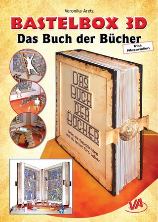 Bastelbox 3D - Das Buch der Bücher - Kleben, stecken, fertig! Vorgestanzte Teile.