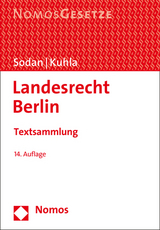 Landesrecht Berlin - Sodan, Helge; Kuhla, Wolfgang