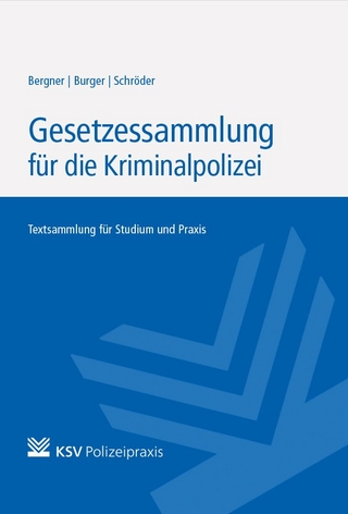 Gesetzessammlung für die Kriminalpolizei