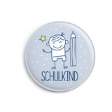 Button: Schulkind f&uuml;r Jungen