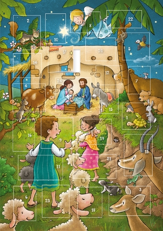 Der magnetische Adventskalender