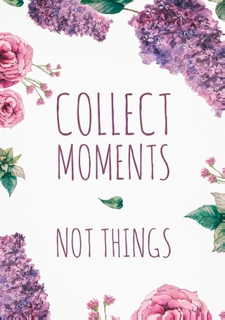Notizbuch A5 - Collect Moments Not Things