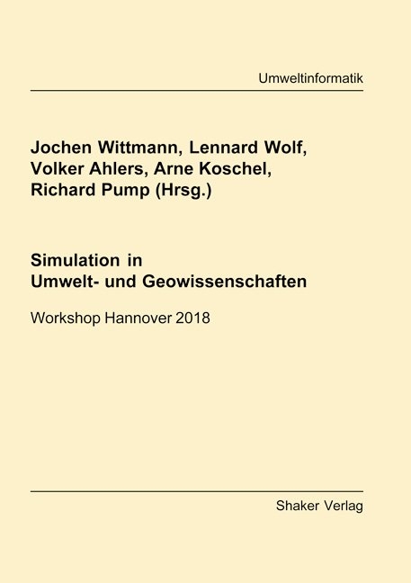 Simulation in Umwelt- und Geowissenschaften - 
