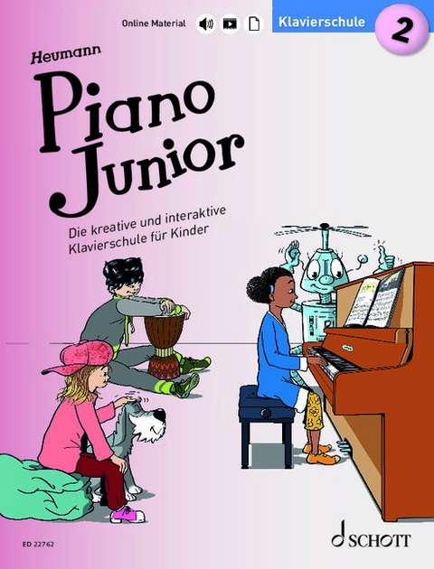 Piano Junior: Klavierschule 2 - Hans-G&uuml;nter Heumann