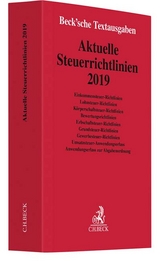 Aktuelle Steuerrichtlinien 2019 - 