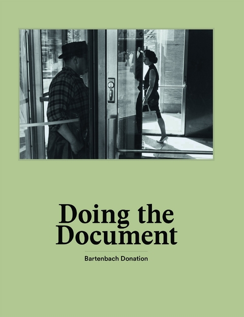 Doing the Document. Bartenbach Donation - 