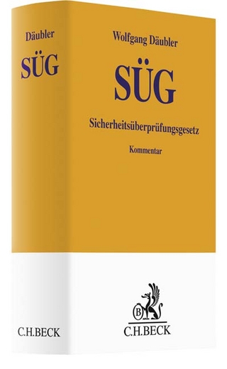Sicherheitsüberprüfungsgesetz. SÜG