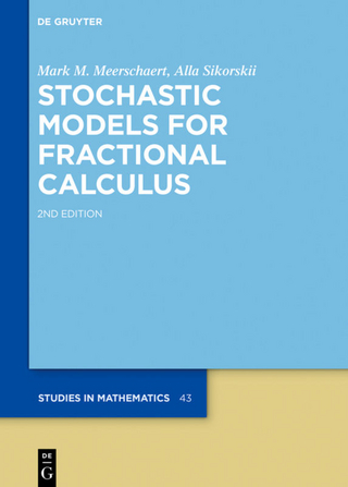 Stochastic Models for Fractional Calculus