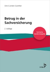 Betrug in der Sachversicherung - Günther, Dirk-Carsten