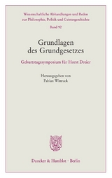 Grundlagen des Grundgesetzes. - 