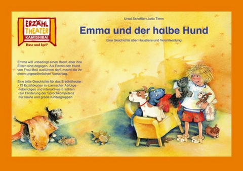 Emma und der halbe Hund / Kamishibai Bildkarten - Ursel Scheffler