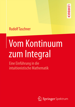 Vom Kontinuum zum Integral