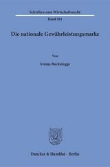 Die nationale Gew&auml;hrleistungsmarke. - Svenja Buckstegge