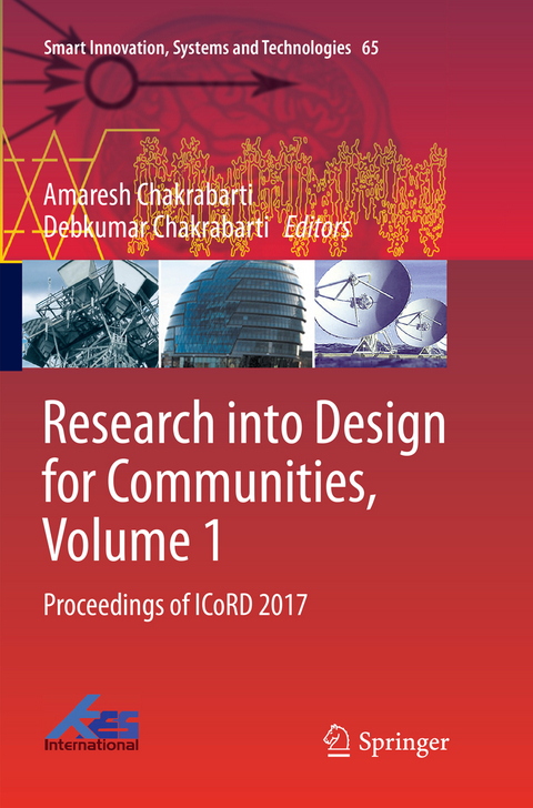 Research into Design for Communities, Volume 1 - 