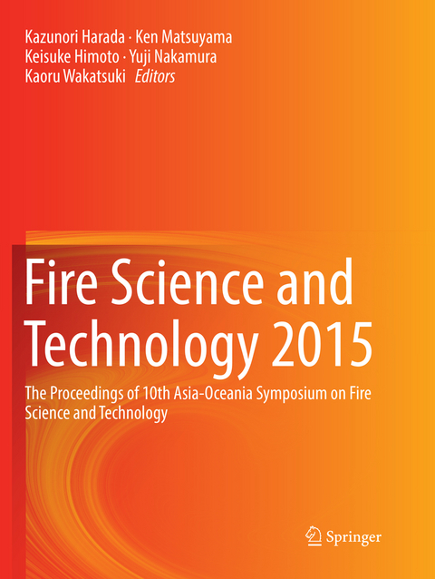 Fire Science and Technology 2015 - 