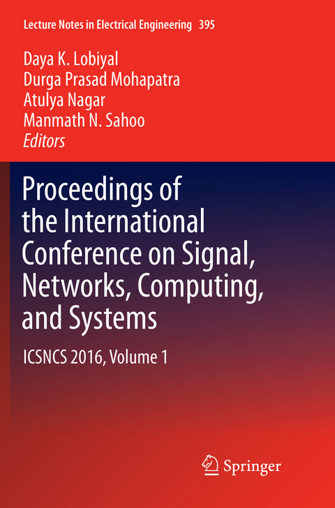 Proceedings of the International Conference on Signal, Networks, Computing, and Systems - 
