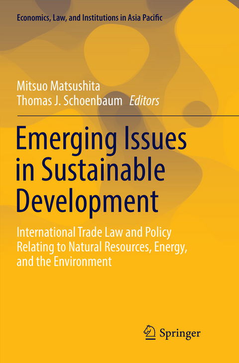 Emerging Issues in Sustainable Development - 