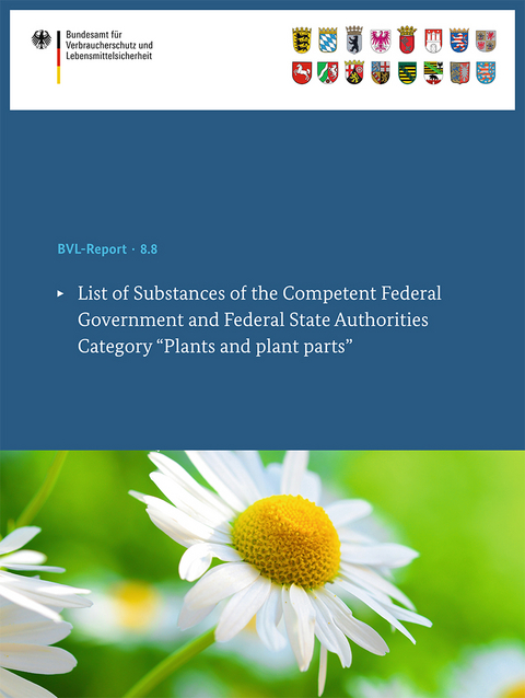 List of Substances of the Competent Federal Government and Federal State Authorities - 