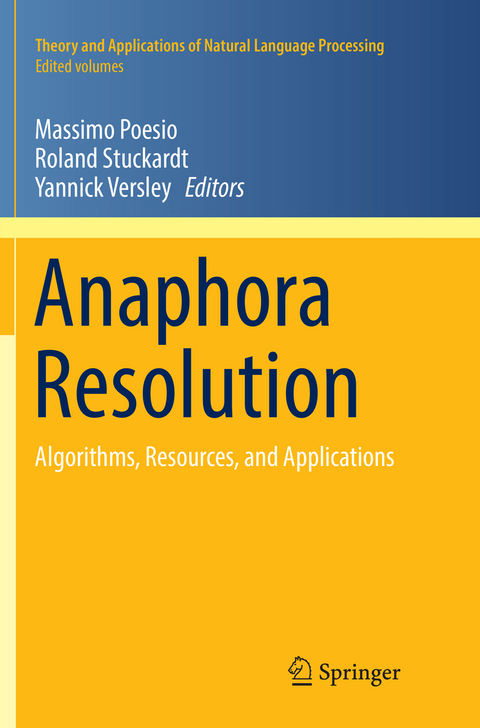 Anaphora Resolution - 