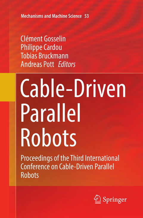 Cable-Driven Parallel Robots - 