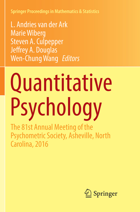 Quantitative Psychology - 
