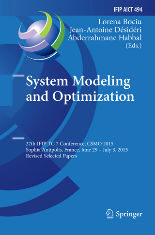 System Modeling and Optimization