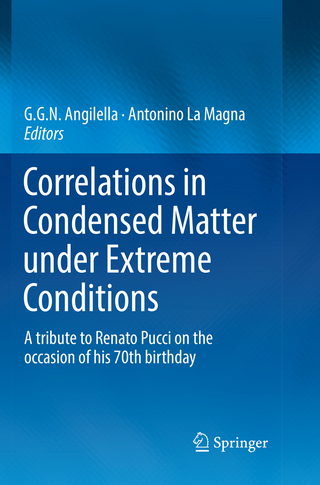 Correlations in Condensed Matter under Extreme Conditions