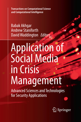 Application of Social Media in Crisis Management