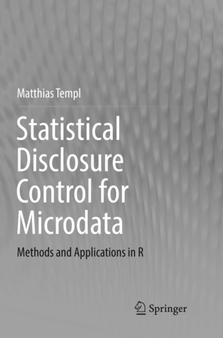 Statistical Disclosure Control for Microdata