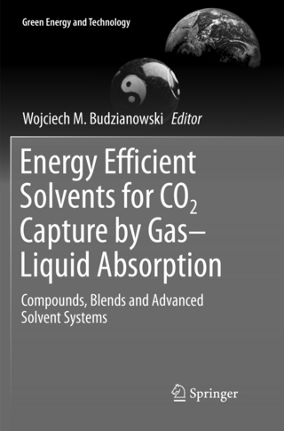 Energy Efficient Solvents for CO2 Capture by Gas-Liquid Absorption