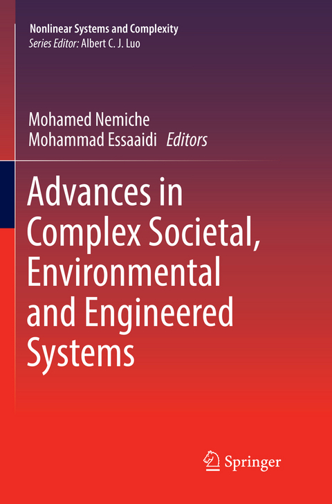 Advances in Complex Societal, Environmental and Engineered Systems - 