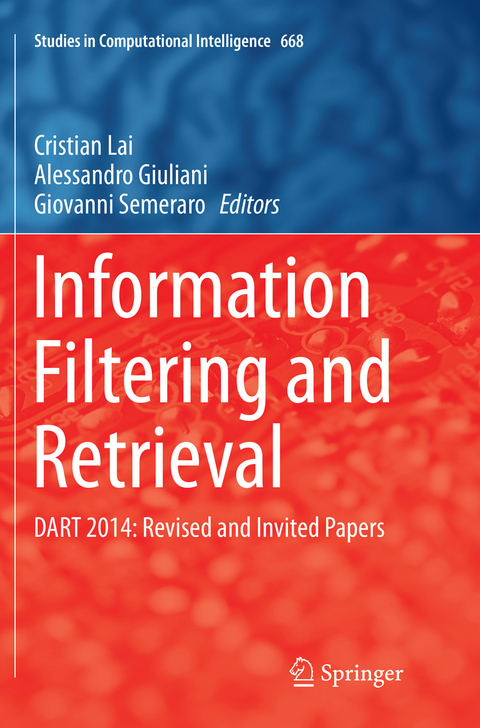 Information Filtering and Retrieval - 