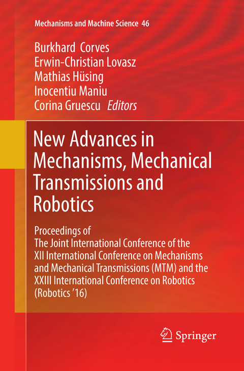 New Advances in Mechanisms, Mechanical Transmissions and Robotics - 