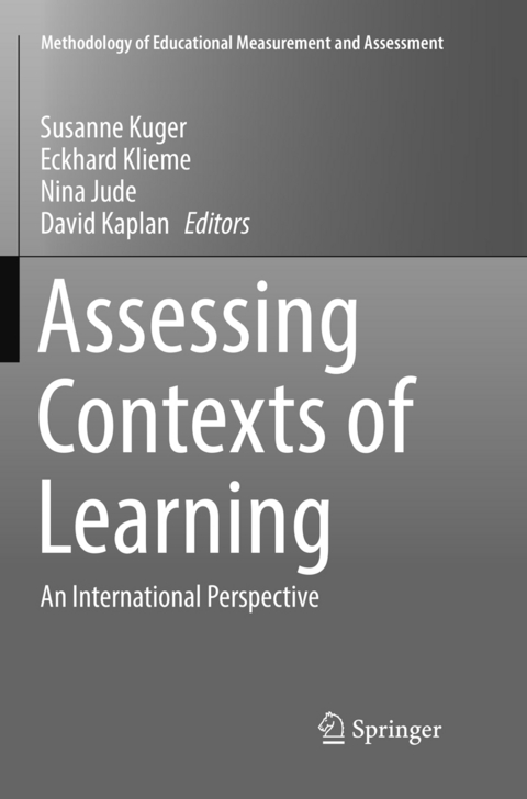Assessing Contexts of Learning - 