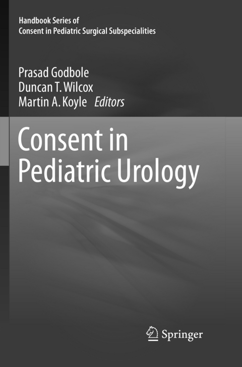 Consent in Pediatric Urology - 