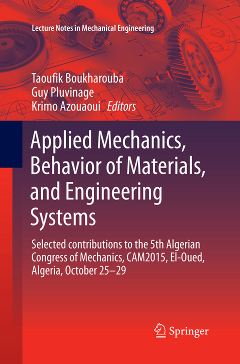 Applied Mechanics, Behavior of Materials, and Engineering Systems - 